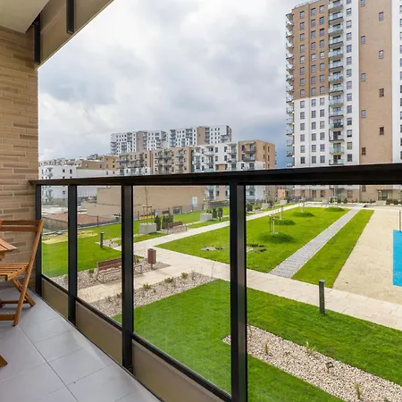 Nowa Letnica Comfortable With Balcony & Parking By Renters דירה גדנסק