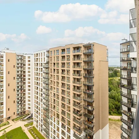 Nowa Letnica Comfortable With Balcony & Parking By Renters Gdansk