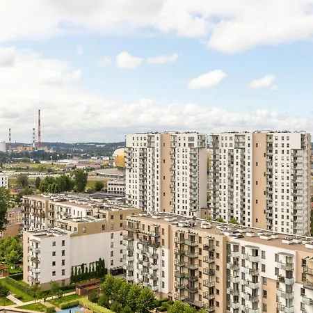 Nowa Letnica Comfortable With Balcony & Parking By Renters Apartment *