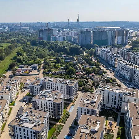 Nowa Letnica Comfortable With Balcony & Parking By Renters Apartman Gdańsk