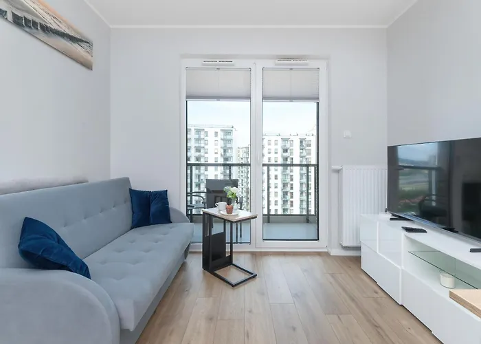 Appartement Nowa Letnica Comfortable With Balcony & Parking By Renters *