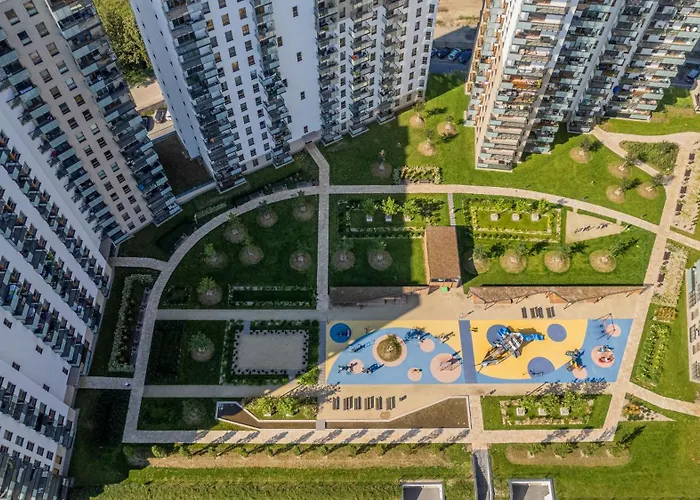 Nowa Letnica Comfortable With Balcony & Parking By Renters * Gdańsk