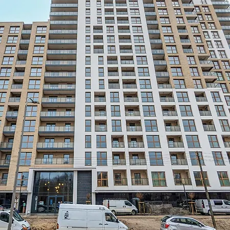 Nowa Letnica Comfortable With Balcony & Parking By Renters * 格但斯克